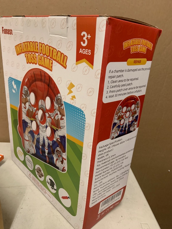 Photo 1 of Funast 6FT Inflatable Football Target Toss Game