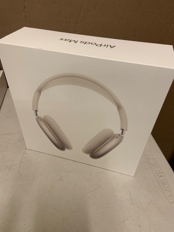 Photo 1 of Apple AirPods Max 2 Wireless Over-Ear Headphones, Active Noise Cancellation, Adaptive Audio, Personalized Spatial Audio, Live Translation, Bluetooth Headphones for iPhone – Starlight