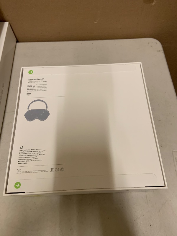 Photo 1 of Apple AirPods Max 2 Wireless Over-Ear Headphones, Active Noise Cancellation, Adaptive Audio, Personalized Spatial Audio, Live Translation, Bluetooth Headphones for iPhone – Starlight