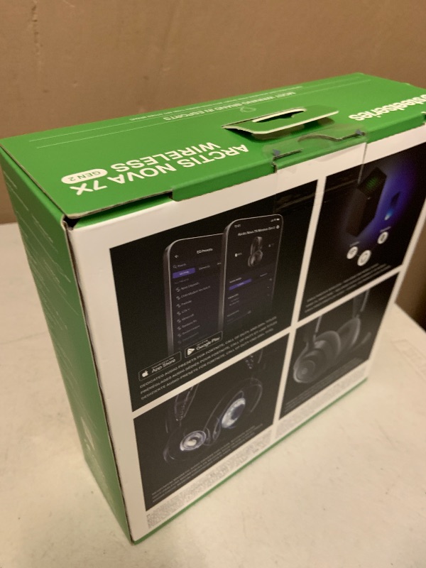 Photo 1 of SteelSeries Arctis Nova 7X Wireless Gen 2 Gaming Headset - Real-Time App Control, 50+ HR Play, Neodymium Drivers, Mix 2.4GHz/Bluetooth, Xbox, PC, PS5/PS4, Switch 1/2, Mobile - Black