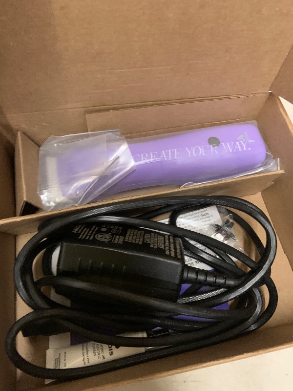 Photo 1 of Andis 560489 Emerge Cordless Detachable Blade Dog Clipper, Purple