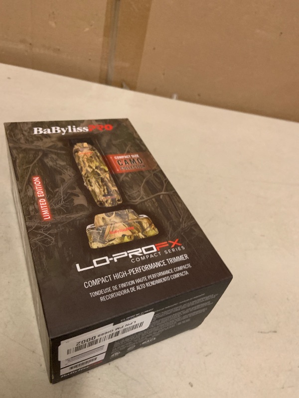 Photo 1 of BaBylissPRO Compact LO-PROFX Trimmer - Camo