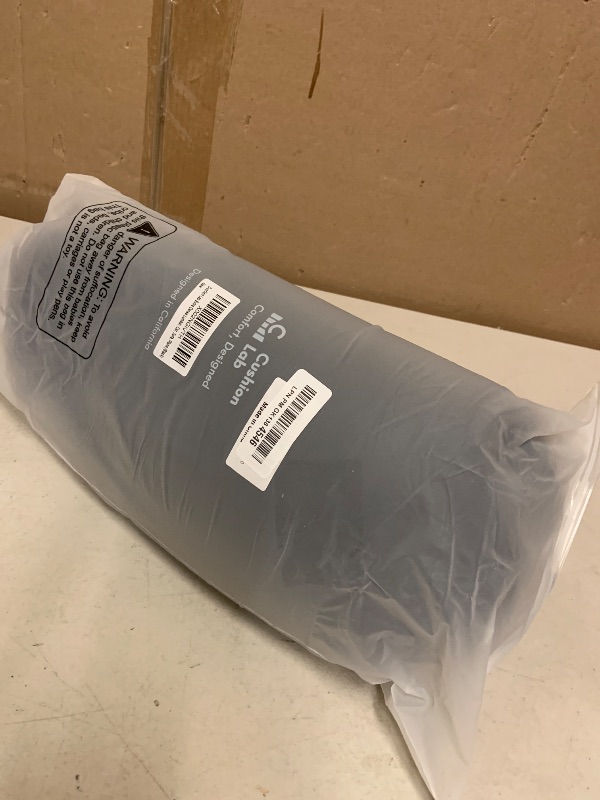 Photo 1 of C CUSHION LAB Extra Dense Lumbar Pillow - Black