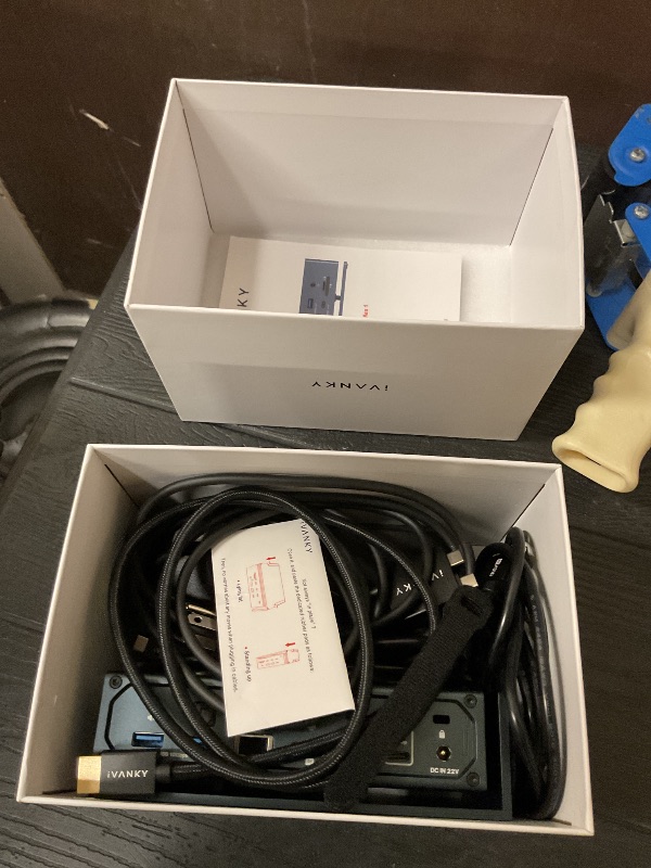 Photo 1 of iVANKY FusionDock Max 1, 20-in-2 Thunderbolt 4 Docking Station Only for M1-M5 Pro/Max MacBook, Quad 6K or Dual 8K Display, 40Gbps Dock with 4 Downstream Thunderbolt 4 Ports, 100W, 2.5G LAN, SD 4.0