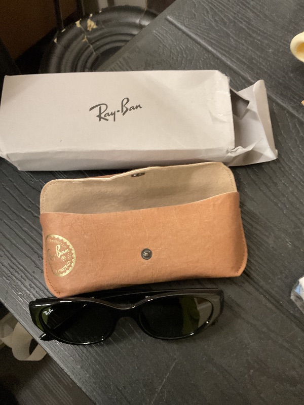Photo 1 of Ray-Ban RB4457D Square-Round Shape Non-Polarized Sunglasses for Men & Women – Includes Official Rayban Eyewear Kit – Ideal Formal & Casual Wear Sunglasess – Grey Gradient Lens
