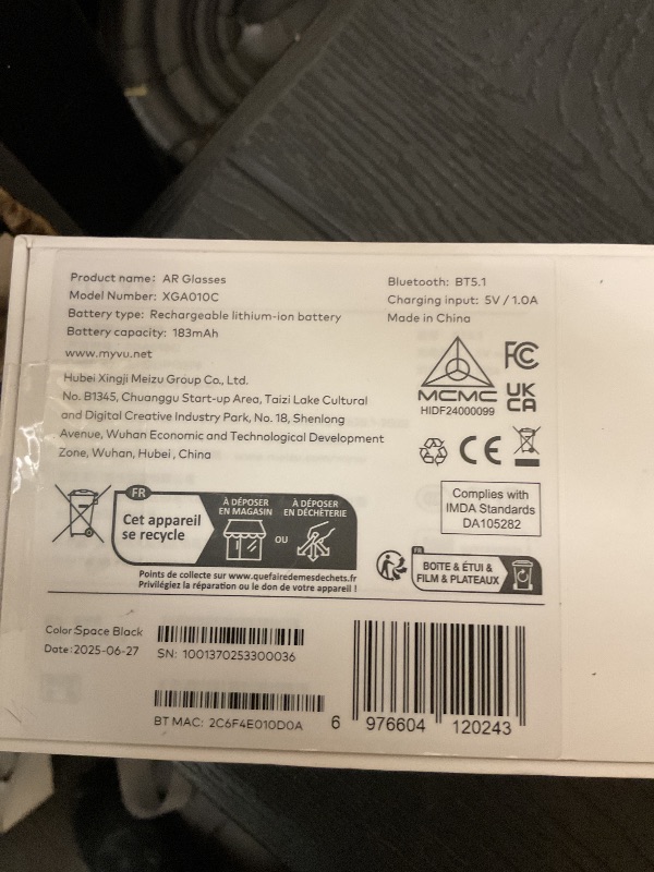 Photo 1 of Domars Smart Glasses with AR Display, Invisible Teleprompter Glasses for Speech, AI Real-Time Translation Glasses in 15 Languages, Bluetooth AI Smartglasses for Travel Business Meetings Men Women