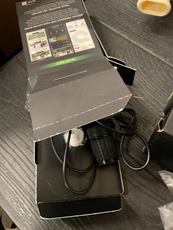 Photo 1 of Blast Motion Golf Swing & Stroke Analyzer - Real-time Feedback, Swing Metrics, Swing Trainer, Video Capture Highlights, Track Performance (GEN3 Sensor)