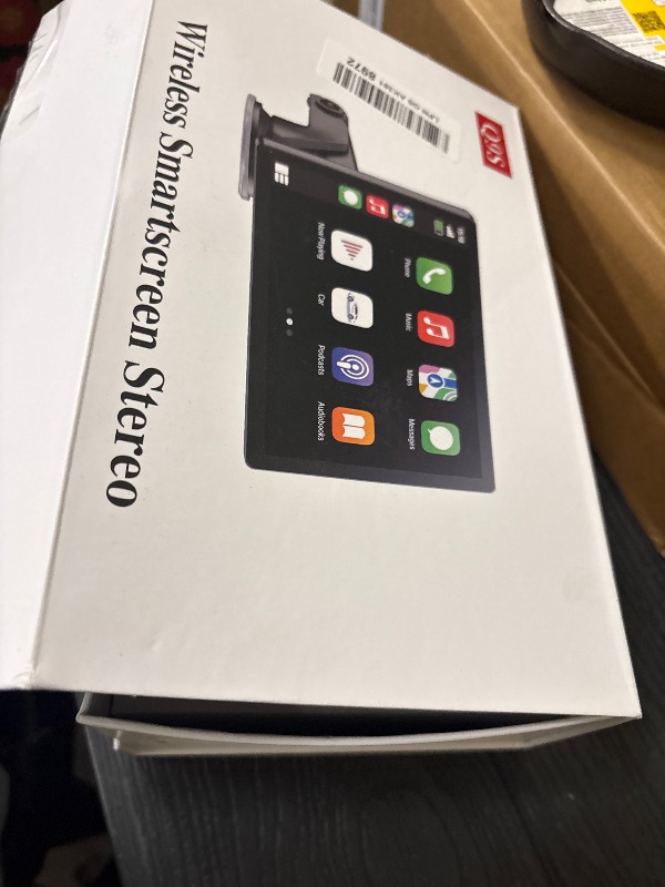 Photo 1 of HAUXIY Wireless Apple Carplay Screen for Car 4K Dash Cam, 9" Portable Apple Carplay & Android Auto Car Stereo, with 1080p Backup Camera, GPS Navigation/Mirror Link/Voice Control/Bluetooth