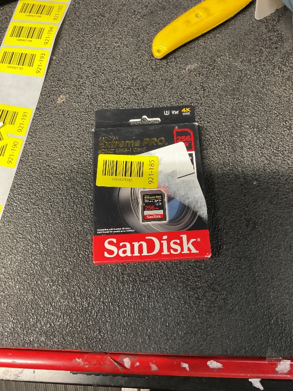 View 2 of [Older Version] SanDisk 256GB Extreme PRO SDXC UHS-I Card - C10, U3, V30, 4K UHD, SD Card - SDSDXXY-256G-GN4IN