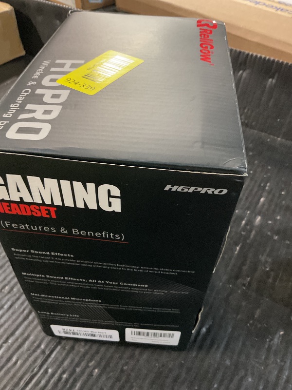 View 2 of ***SEE NOTES FOR DETAILS***
ReliGow Wireless Gaming Headset with 2.4GHz, Bluetooth, USB-C, 7.1 Surround