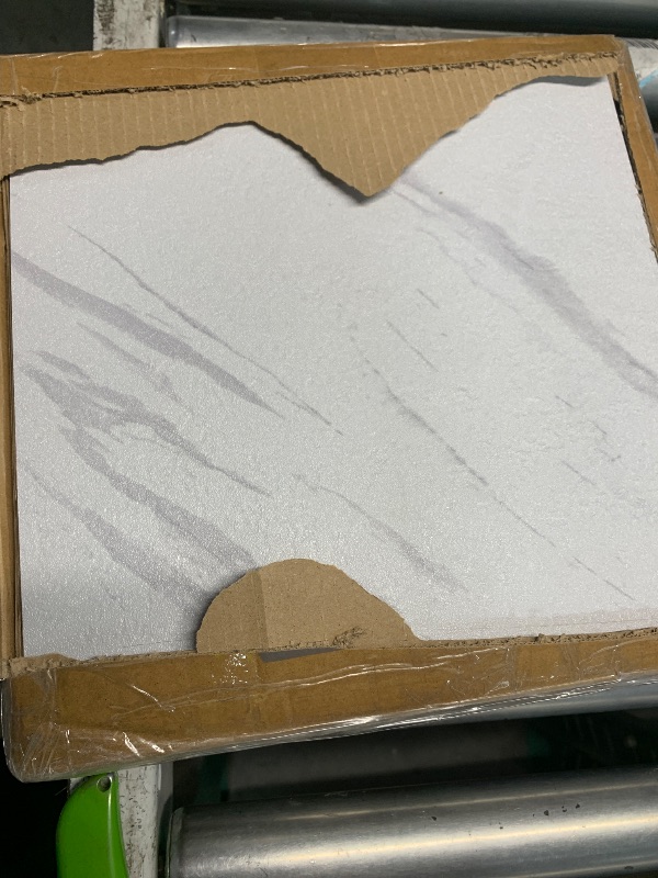 View 3 of ***SEE PICTURES **Yipscazo Peel and Stick Floor Tile - Shale Gray 12"x12"