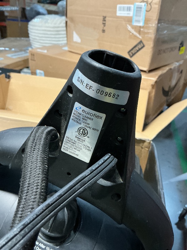 View 4 of ***MISSING PARTS***

Euroflex Vapour Pro Premium Hybrid Steam Mop & 20-Piece Steam Cleaner