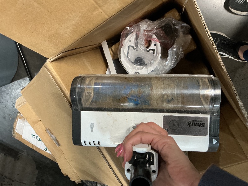 View 6 of ***SEE PICTURES***Shark Detect Clean & Empty Cordless Vacuum Cleaner, Cloudy Blue, IW4624