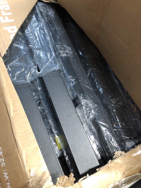 View 2 of ***MISSING PARTS***

Sweetcrispy Black Full Bed Frame, 14 Inch Platform