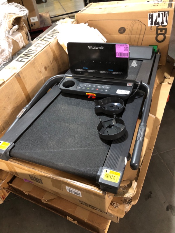 View 4 of ***TRUCK/TRAILER PICKUP ONLY*** Vitalwalk Foldable Treadmill with 20% Incline