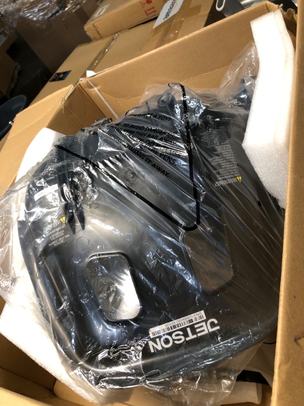 View 2 of **MISSING PIECES, FOR PARTS ONLY**Jetson JetKart 2.0 Universal Hoverboard Go-Kart Attachment (Black)