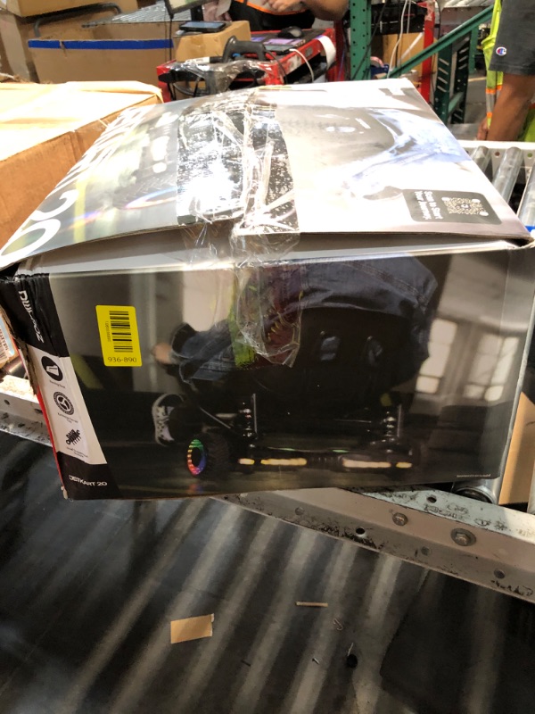 View 4 of **MISSING PIECES, FOR PARTS ONLY**Jetson JetKart 2.0 Universal Hoverboard Go-Kart Attachment (Black)