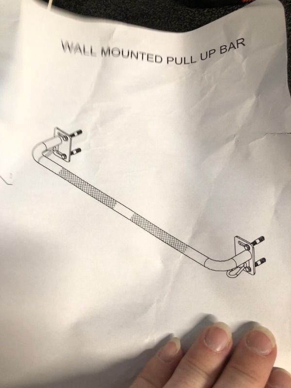 View 4 of ***STOCK PHOTO FOR REFERENCE ONLY***Wall Mounted Pull Up Bar