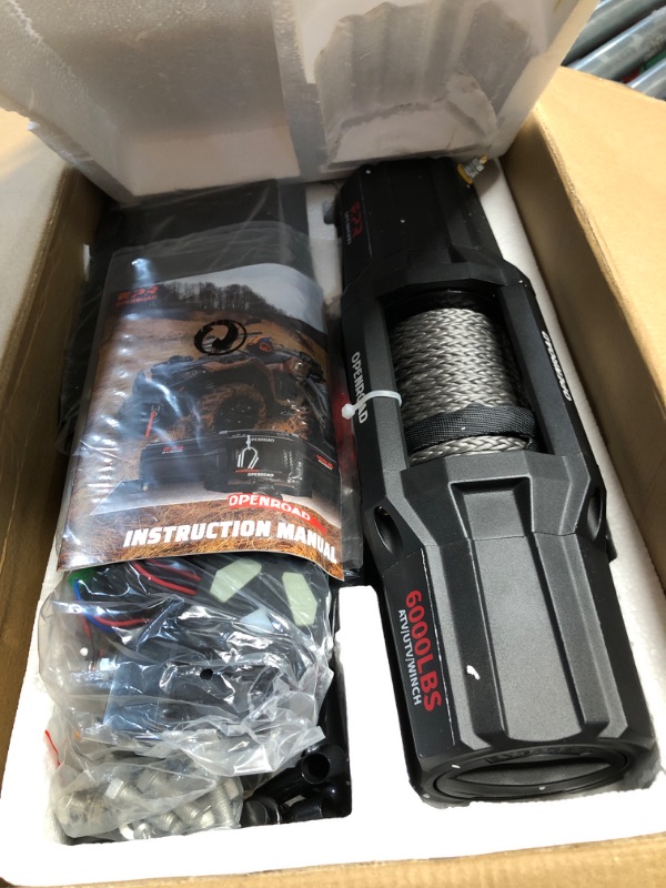 View 2 of ***MISSING PARTS***
OPENROAD 6000 lbs UTV Winch