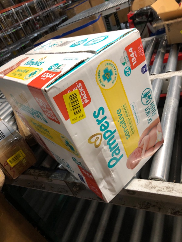 View 2 of ***FACTORY SEALED ***
Pampers Sensitive Baby Wipes Unscented, 16 Pack, 1344 Total Count (Select for More Options)
