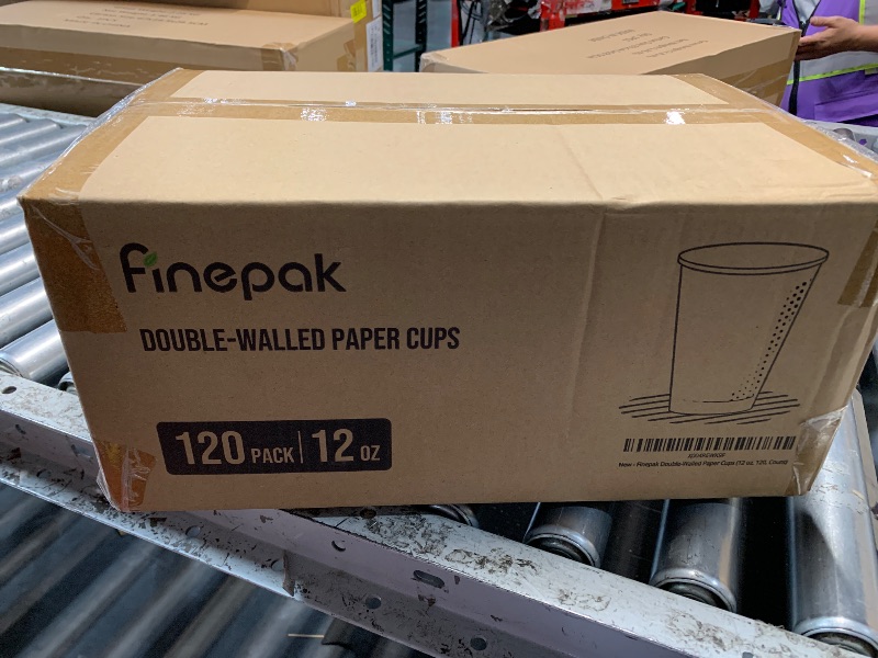 View 3 of ?100 Pack 12 Oz?Paper Cups, Paper Coffee Cups 12 Oz Paper Cups White Paper Coffee Cups 12 Oz Disposable Coffee Cups Paper Cups Coffee Paper 12 Oz White Paper Cups 12 Oz Coffee Cups Paper Cups 12 Oz