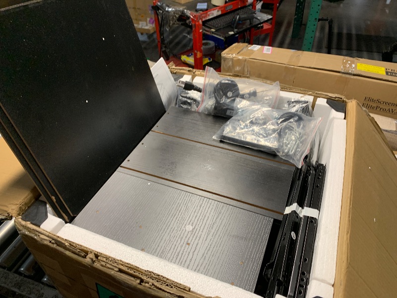 View 5 of ** PREVIOUS CUSTOMER LEFT NOTE STATING MISSING PIECES, UNKNOWN WHAT OR HOW MUCH. FOR PARTS **
Turosur Modern Nightstands Set of 2 with Charging Station & LED Light,Black