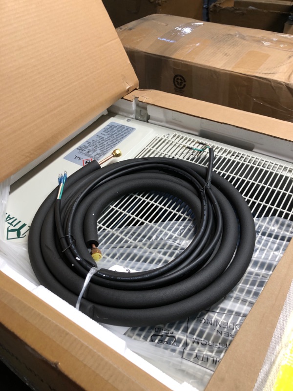 View 2 of ***PARTIAL SET - PRICE ADJUSTED, Only The Bottom Half ***YITAHOME 18000 BTU Mini Split Air Conditioner Heat Pump System, 19 SEER2 208-230V Ductless Inverter System with Wi-Fi & Alexa Compatibility, Cover Up to 1250 Sq. Ft, Complete Installation Kit Includ
