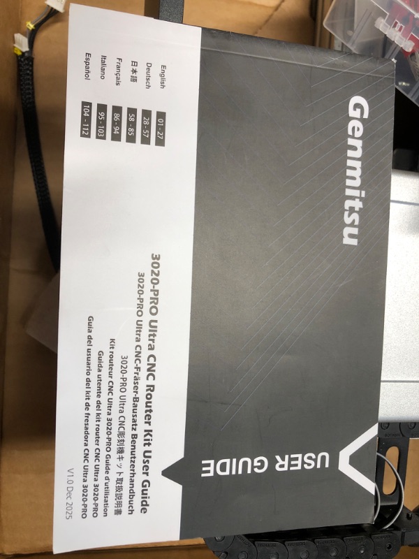 View 2 of ***STOCK PHOTO FOR REFERENCE ONLY*** Genmitsu 3020-PRO Ultra CNC Router Machine, All-Metal Engraver for Metal
