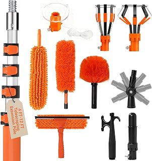 View 1 of ***STOCK PHOTO FOR REFERENCE ONLY*** 20FT Light Bulb Changer for High Ceilings Kit with Extension Pole Orange