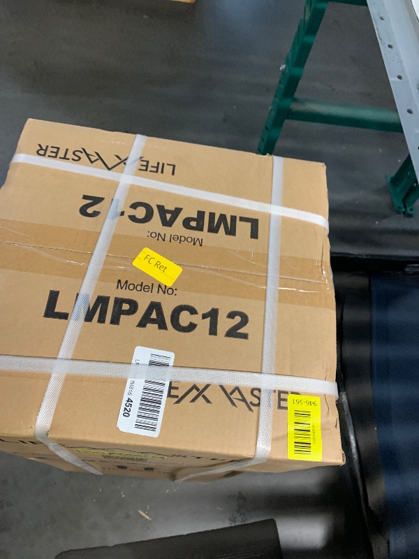View 2 of ***FACTORY SEALED -*****LifeMaster 12,000 BTU Portable Air Conditioners, Room Air Conditioner with Digital Remote for Room up to 500 Sq.Ft, 3-in-1 Portable AC Unit with with Installation Kit for Home/Office/Dorms