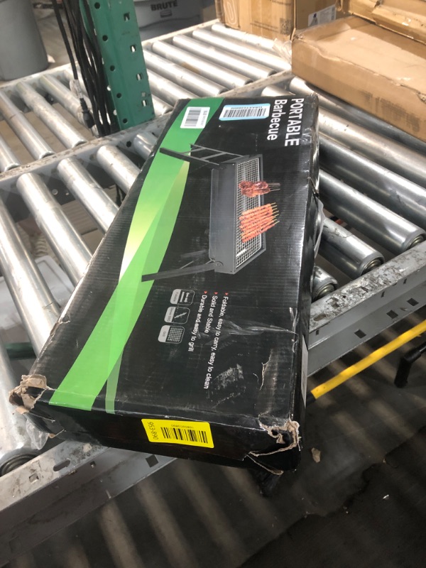 Photo 1 of ***STOCK PHOTO FOR REFERENCE ONLY***Charmline Portable Charcoal BBQ Grill, 14x9in, Green