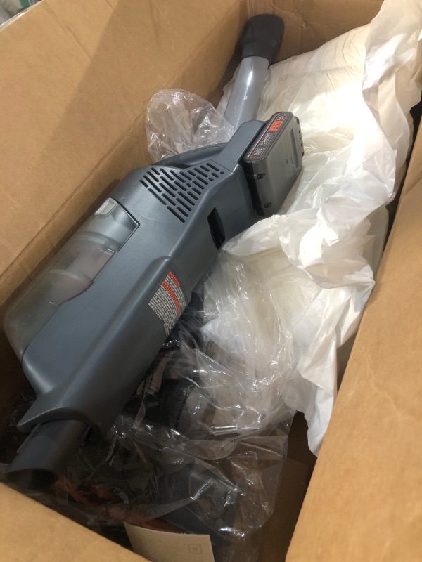 View 2 of ***STOCK PHOTO FOR REFERENCE ONLY***BLACK+DECKER POWERSERIES 20V MAX Cordless Stick Vacuum Cleaner, Household Vacuum Cleaners for Hardwood Floors and Carpet, LED Lights, Detachable, Anti-Tangle, Lightweight, Bagless (BHFEA18D1)