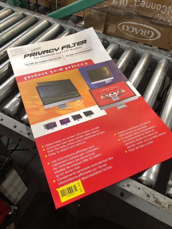 View 2 of ***FACTORY SEALED ***ZCAZY 27 Inch Monitor Privacy Screen Filter