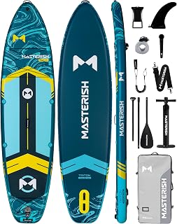 View 1 of ***STOCK PHOTO FOR REFERENCE ONLY*** Extra Wide Inflatable Paddle Board 11’6 x 35’’ x 6’’, 450 LB High Weight Capacity SUP, Wide Stable Stand Up Paddle Board for Heavy People, Family & 2/3 Person, XL All-Around Paddleboard
