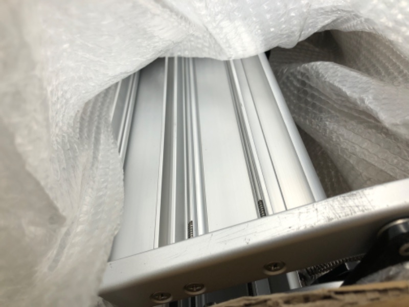 View 2 of ***STOCK PHOTO FOR REFERENCE ONLY*** Folding RV Step, Manual Single Step with LED Light, Aluminum Alloy Non Slip Single-Tier Manual RV Camper Steps, for Motorhomes, Campers, Caravans
