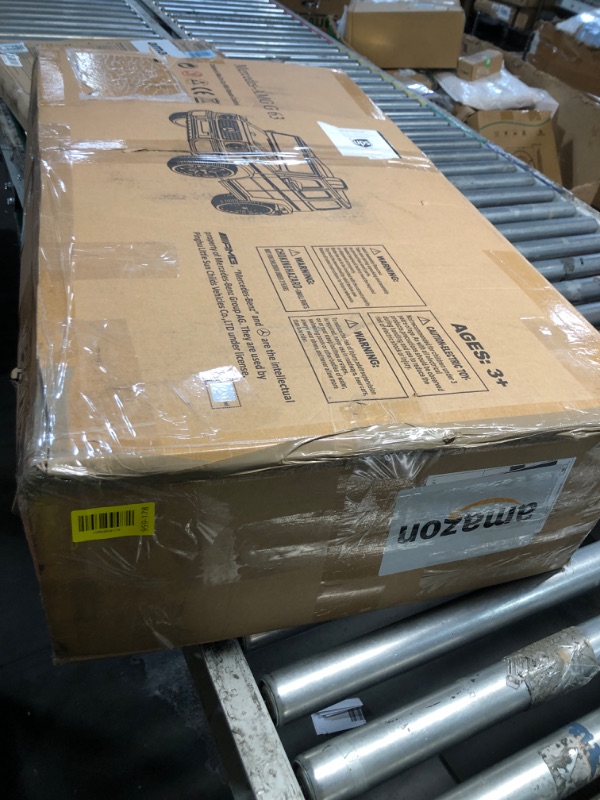 View 3 of ****PARTS ONLY****
ELEMARA Licensed Mercedes-Benz AMG G63 Ride on Toys,12V Ride on Car with Remote Control,Rechargeable Battery,Flickering Lights/LED Lights, Bluetooth,Music & Horn, Soft Start, Low Battery Prompt,Black