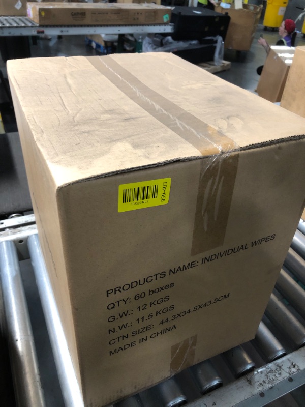 View 4 of KINGS WIPES Fragranced Individual Wipes (60 Boxes)