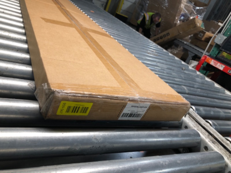 View 2 of ***TRUCK/TRAILER PICKUP ONLY***Art3d 108 x 12 Inch 3D Fluted Soundproof Wood Slat Wall Panel, 2-Pack, Teak