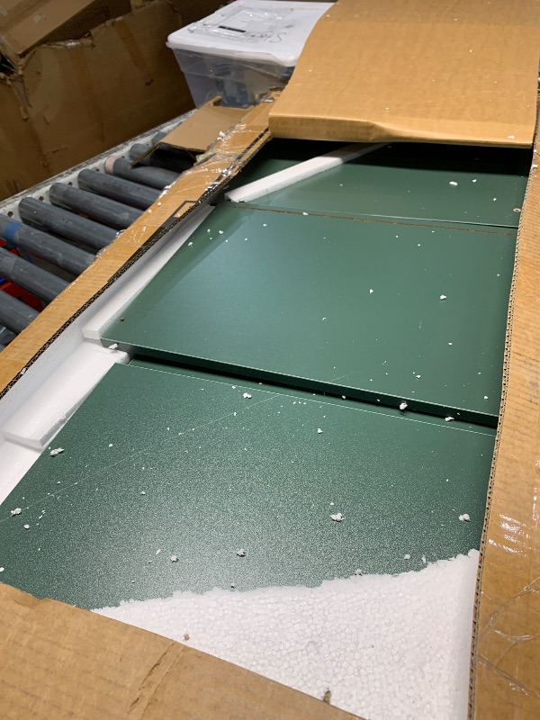 View 3 of ***DAMAGED ITEM***TEENFON Tall Storage Cabinet, 67" H, Green