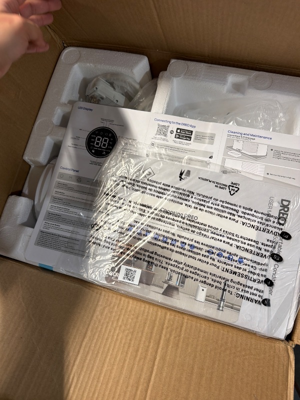 View 2 of ****MISSING PARTS FOR THE WINDOWN KIT ***** DREO 12000 BTU Portable Air Conditioner