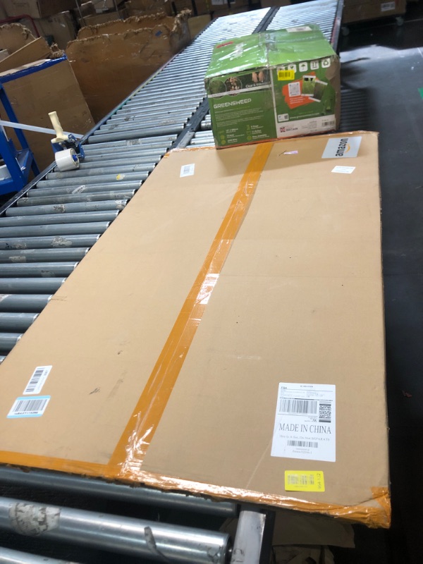View 2 of [Upgraded Version] MuArts Crystal Clear Hard Chair Mat 54" x 32"