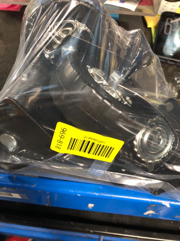View 2 of ***missing 1 fixed caster***
Heavy Duty 4 Inch Caster Wheels Set of 4 2200Lbs Capacity Silent Swivel with brake & Rigid TPR Rubber Wheels Locking Industrial Plate Casters for Cart Furniture Workbench 2 Fixed & 2 Swivel with Brake