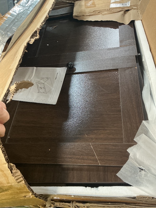 View 4 of ***PARTS ONLY***
Fecuria Cat ter Box Enclosure, Brown Walnut