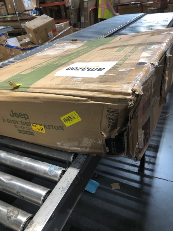 View 2 of ***MINOR DAMAGE***
Jeep Destination Ultralight Side x Side Double Stroller, Midnight