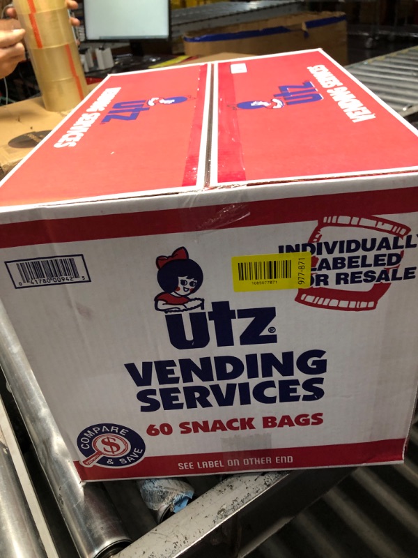 View 2 of (EXP:09/28/26)Utz Baked Cheddar Cheese Curls, 1 oz Bags (60 Count)