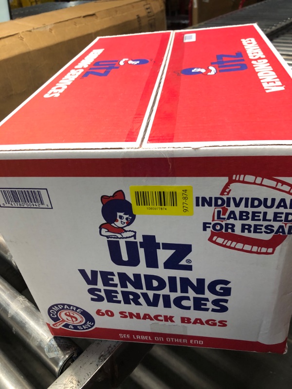View 2 of (EXP:09\29\26)Utz Baked Cheddar Cheese Curls, 1 oz Bags (60 Count)