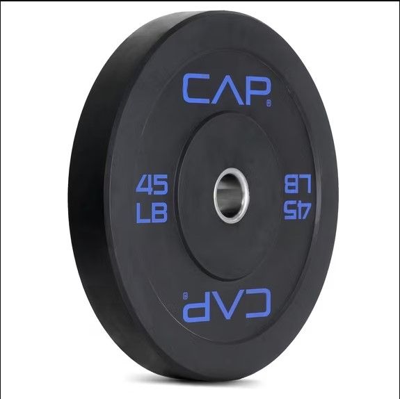 View 1 of ***PARTIAL SET*** Fitvids 2" Olympic Bumper Weight Plates 260 LB Set, Colored