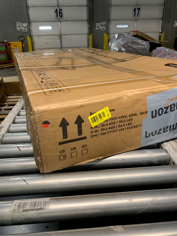 View 2 of ***factory sealed***Foldable Walking Pad with 0-15% 9-Levels Auto Incline and Handle Bar, Under Desk Treadmill with 300LBS Weight Capacity, 3.0HP Quiet Treadmills for Home with Speaker, APP & Remote Control - Red