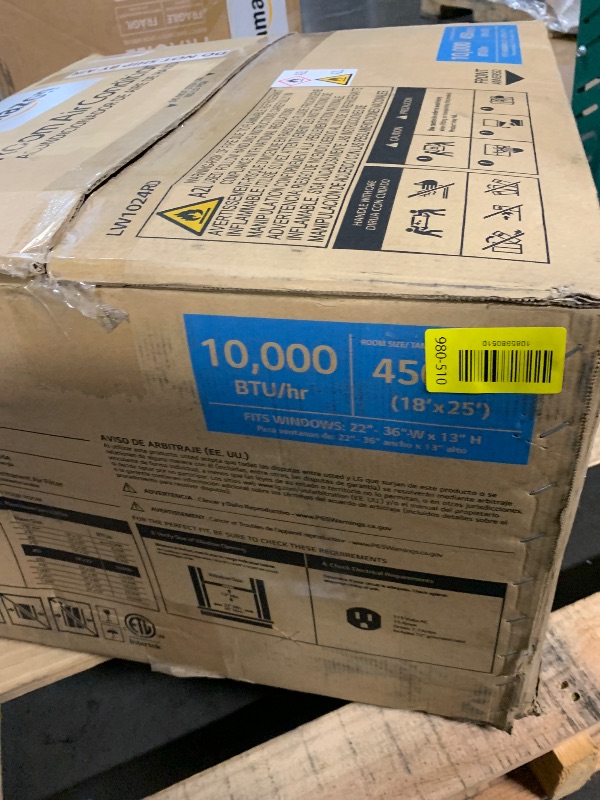 View 2 of ***factory sealed***LG 10,000 BTU Window Air Conditioner