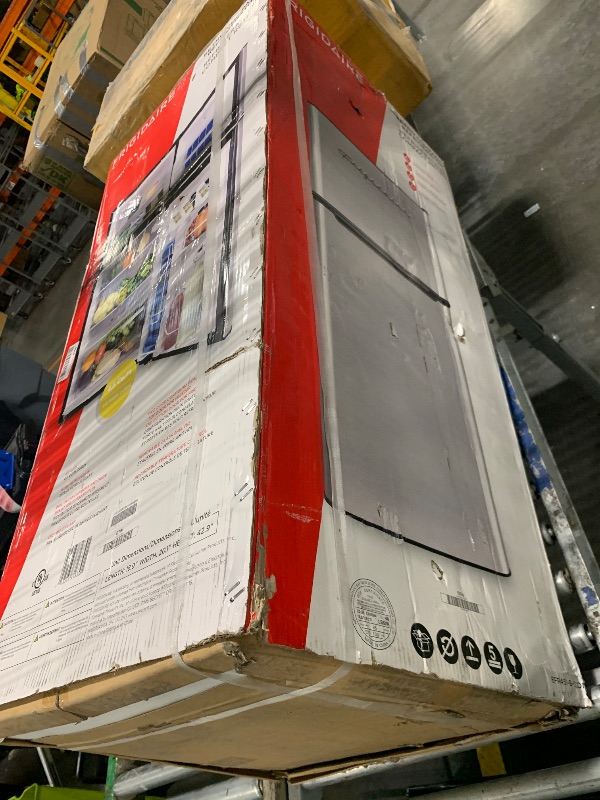 Photo 1 of ** FACTORY SEALED ** Frigidaire EFR451 Refrigerator with Top Freezer - 2 Door Fridge with 4.6 Cu Ft, Platinum Series, Stainless Steel